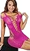 Freemale Women Sexy Mesh Lingerie Fishnet Babydoll Mini Dress Free Size Bodysuit