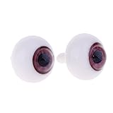 Homyl 14mm Eyes For BJD DOD AOD MK OK RD Doll