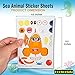 Booboolala (48) Piece Set of Make-Your-Own Sea Sticker Sheets. Great for Parties, School or Craft Time. Enhance Your Child's Creativity!