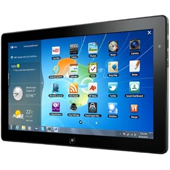 Samsung XE700T1A-A06US Series 7 Slate Tablet PC - Intel Core i5-2467M 1.6GHz, 4GB DDR3, 128GB SSD, 11.6" 10-Finger Sensing Touch Screen, Windows 7 Professional 64-bit, Black