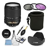 Nikon AF-S DX NIKKOR 18-140mm F/3.5-5.6G ED VR Lens Bundle With
Professional HD Filters, Lens Hood, Lens Case, 5 Piece Lens Starter Kit.