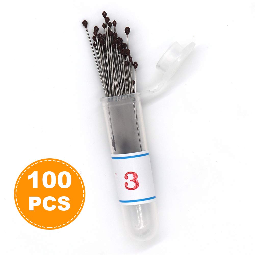 Entomology Pins 2 Size Pack of 100 Stainless Steel Entomology Pins