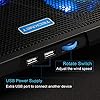 TECKNET-RGB-Gaming-Cooling-Pad-Quiet-Laptop-and-Notebook-Cooling-Pad-With-5-Fans-Touch-Button-and-Blue-LED-Laptop-Cooler-fits-12-19 TeckNet RGB Gaming Cooling Pad Quiet Laptop and Notebook Cooling Pad With 5 Fans, Touch Button and Blue LED Laptop…