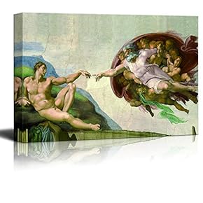 Creation of Adam by Michelangelo