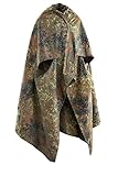 Previously Issued European Military Surplus German Army Flecktarn Rain Poncho / Shelter half