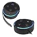Fintie Protective Case for Amazon Echo Dot (Fits All-New Echo Dot 2nd Generation Only) - Premium Vegan Leather Cover Sleeve Skins, Black