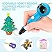 Nulaxy 3D Pen, First Robot 3D Drawing Printing Printer Pen with Voice Prompts PLA Filament Refills Automatic Feeding, Best Birthday Toys to Inspire Kids Teens Creativity, Blue