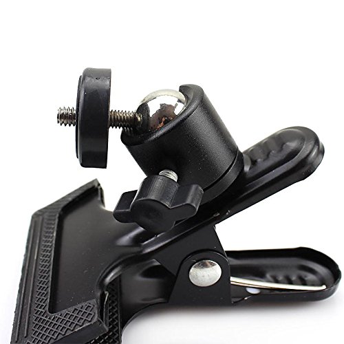 Desk Pipe Handlebar Rotating Clip Clamp Mount Holder Stand for Logitech Webcam C922x C922 C930e C930 C920 C615
