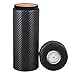 Volenx Travel Cigar Case with 100% Real Cedar Lined, Portable Cylinder Cigar Humidor Humidifier with Hygrometer, Cigar Holder Tube for 5 Cigars