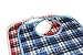 2 Pack - Adult Bib - Large Extra Long, Reusable Machine Washable, Clothing, Mealtime Protector, Waterproof