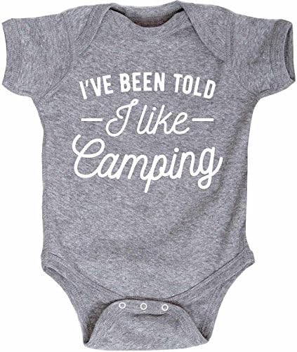 I've Been Told I Like Camping Funny Outdoors Camp Nature Infant Baby Bodysuit