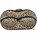 HomeyHouse Portable Protect Bra Underwear Lingerie Case Storage Box Travel Organizer Bag (Leopard)