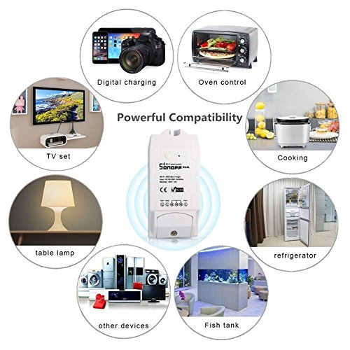 Sonoff WiFi Switch dual/single Channel Wireless Remote Control Electrical Alexa DIY Your Home via Iphone Android App Household Appliances Compatible