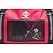 Aqua Quest White Water Duffel - 100% Waterproof 50 L Bag - Lightweight, Durable, External Pockets - Red