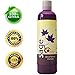 Sage Shampoo for Heavy Dandruff with Jojoba, Argan, and Organic Spikenard - 100% Natural, Sulfate Free Treatment for Men and Women - Antiseptic Formula Removes Dead Skin Cells and Reduces Shedding - Safe for Color Treated Hair