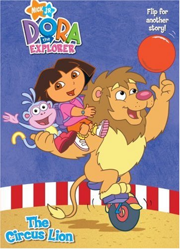 The Circus Lion/Bouncy Ball (Dora the Explorer) (Super Coloring Book)