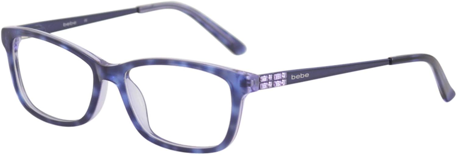 Eyeglasses bebe BB5084 BB 5084 Plum Tortoise Clothing