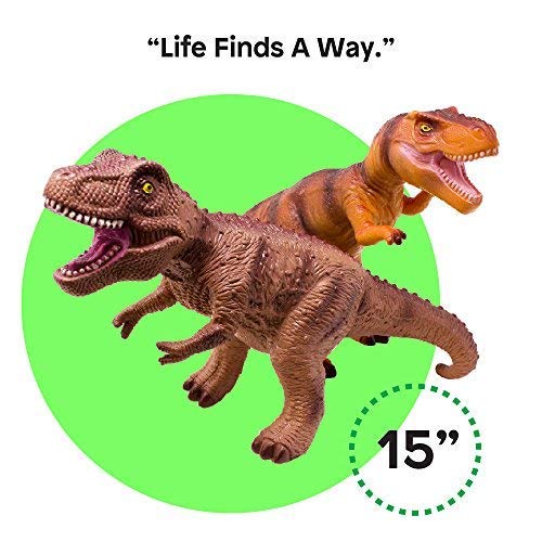 Boley 5 Piece Jumbo Dinosaur Set - Kids, Children, Toddlers Highly Detailed, Realistic Toy Set for Dinosaur Lovers - Perfect for Party Favors, Birthday Gifts, and More