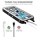 meritcase iPhone 5S Waterproof Case, IP68 iPhone SE/5S/5 Waterproof Shockproof Dirtproof Snowproof Screen Protector Cover for Snow Skiing Swimming (Black)