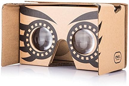 Owl Cardboard v2 VR Kit with Strap for Smartphones - Kraft