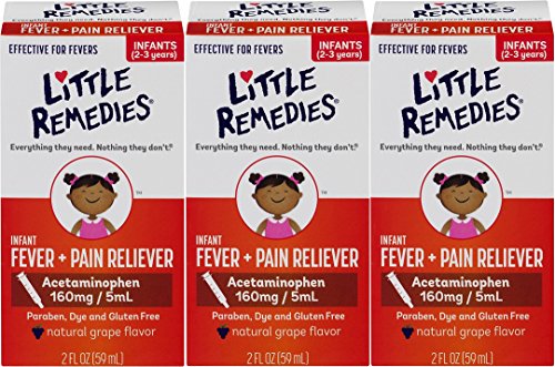 Little remedies infant acetaminophen fever/pain relieve…