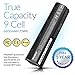 NinjaBatt 9 Cell Laptop Battery for HP Pavilion G4 G6 G7 DM4 DM4-2070US DM4-1265DX DM4-1160US [9 Cells/6600mAh/73wh]