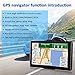 Car GPS,7inch GPS Navigation Includes Postcodes, Speed Camera Alerts & POI Lane Assistance, Pre-lnstalled 2019 Latest North America Maps Free Lifetime Updates