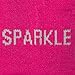 Inspirational Athletic Running Socks | Women's Woven Low Cut | Sparkle | Fuchsia,OneSize