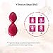 LuvnFun Kegel Exercise Weights Ben Wa Balls Silicone Kegel Balls for Beginners Women USB Wireless Waterproof Massage Egg Rechargeable with Remote