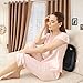 CINCOM Shiatsu Back Massager with Heat for Car and Office Lower Back Waist Massage and Pain Relief Portable and Ultra Thin Design