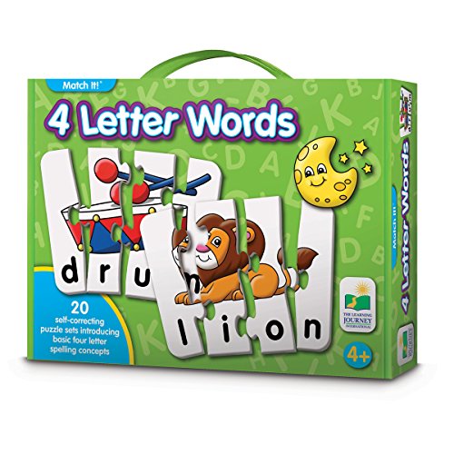 The Learning Journey Match It! 4 Letter Words