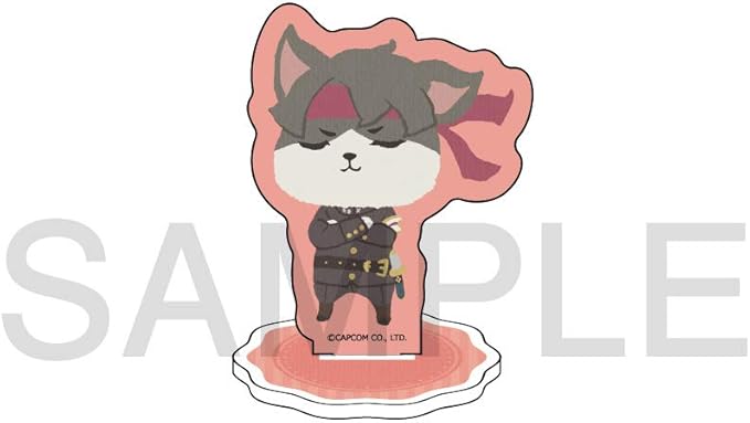 Amazon 大逆転裁判 にゃそうぎ ふわぽにシリーズ 動物モチーフ アクリルスタンド アニメ 萌えグッズ 通販