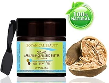 'Baobab de mantequilla bio africana. 100% Natural/Extracto 100% puro