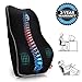 Memory Foam Lumbar Support Pillow, Gugusure Breathable Mesh Back Cushion with Ergonomic Designed for low Back Pain Relief, Orthopedic Backrest for Car Seat, Office Chair, Wheelchair and Recliner
