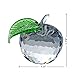 Crystal Apple Figurine By Crystal Florida