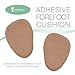Mintfoot Felt Metatarsal Pads - 2 Pieces - Fabric Covered Foot Cushions - One Size - Rapid Pain Relief