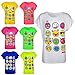 Kids Girls T Shirt Emoji Print Stylish Trendy Fashion Top New Age 7-13 Years
