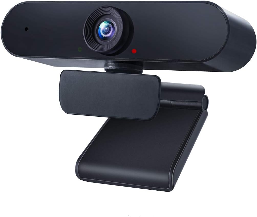 AUKEY FHD Webcam, 1080p Live Streaming Camera, Desktop or Laptop USB Webcam for Widescreen Video Calling and Recording