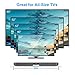 Sound Bar, 2.0 Channel Wired&Wireless Bluetooth Stereo Soundbar, Three Equalizer Mode Audio Speaker for TV (Optical Cable Included,DSP,Bass Adjustable,Wall Mountable)thumb 4