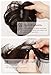 Igennki 100% Real Human Natural and Breathable Women Hair Piece Hair Topper for Hot Season BHA48(BLBR)