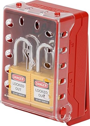 Brady Ultra Compact Lock Box - Wall-Mounted Lockout Tagout Lock Box ...