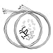 Dymoece Bicycle Derailleur Shifter Cables,Brake Cables Set for Shimano Sram Road Mountain Bike (Only for Road Bike)