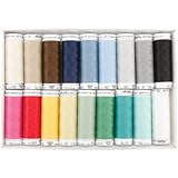 American & Efird Mettler Metrosene Plus Gift Pack Article 1161, 18-Colors