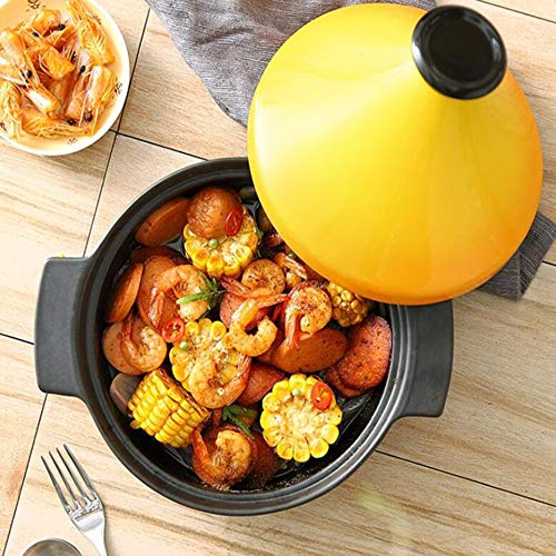 Moroccan-Tagines-Tagine-Pot-Hand-Made-Ceramic-100-Lead-Free-Safe-for-Cooking-and-Stew-Casserole-Slow-CookerPink