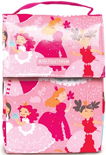 The Piggy Story 'Enchanted Princesses' Insulated Wipe-Clean GoGo Lunch Sack for Kids