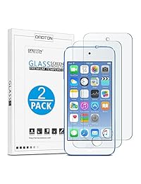 Omoton 3306811 ultrafino de 0,2 mm Protector de visualización de vidrio templado para iPod Touch (6ta generación), 2 unidades