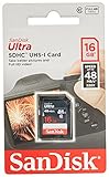 SanDisk Ultra 16GB SD SDHC Memory Flash Card UHS-I Class 10 Read Speed up to 48MB/s 320X SDSDUNB-016G-GN3IN Wholesale Lot