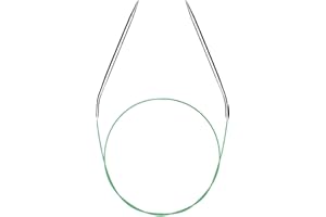 BREEVO Circular Knitting Needles Size 7 Round Metal Circle Blankets 36 Inch