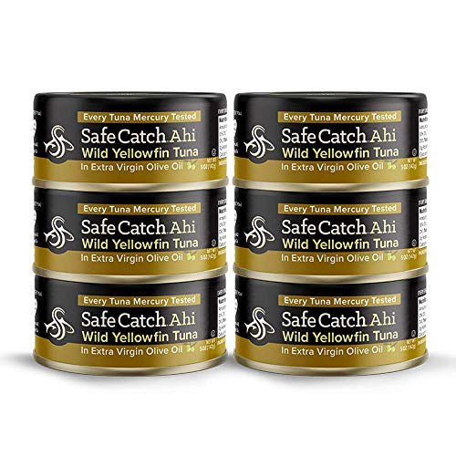 Safe Catch Canned Ahi Wild Yellowfin Tuna In Extra Virgin Olive Oil