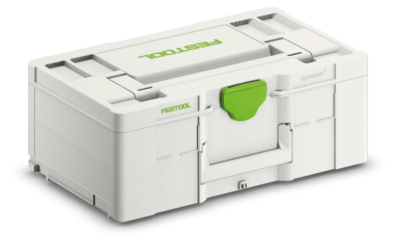 Festool 204847 Systainer SYS3 L 187, White,green